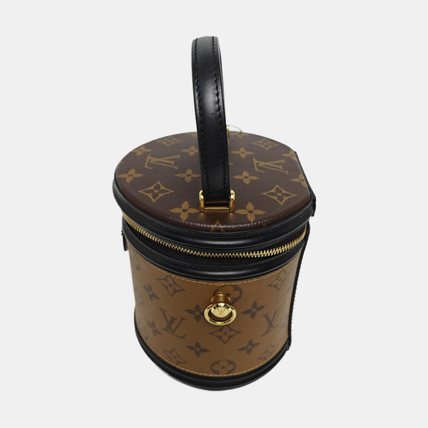 CANNES PM Monogram Coated Canvas Brown