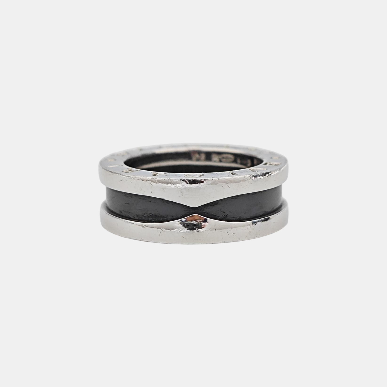 B.ZERO1 925 Sterling Silver Ring EU 45