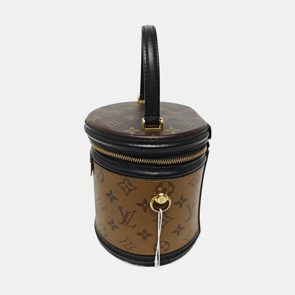CANNES PM Monogram Coated Canvas Brown