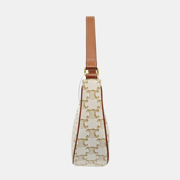 AVA Medium Coated Canvas Beige