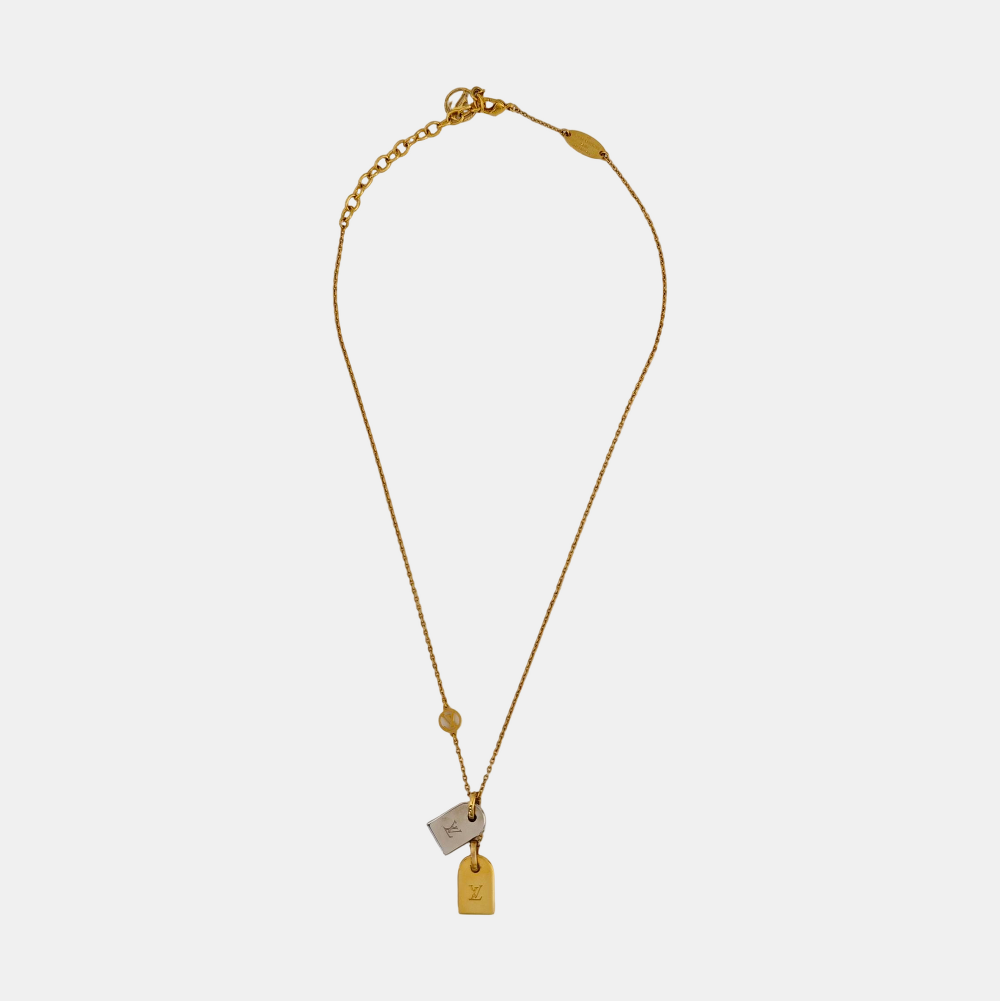 NANOGRAM Metal Gold Necklace