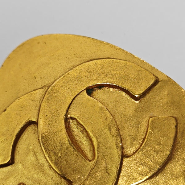 Metal Gold Brooch