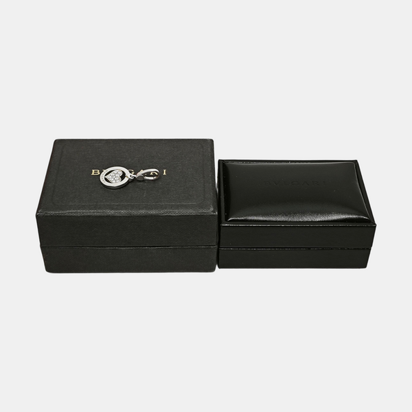 18k White Gold Silver Pendant
