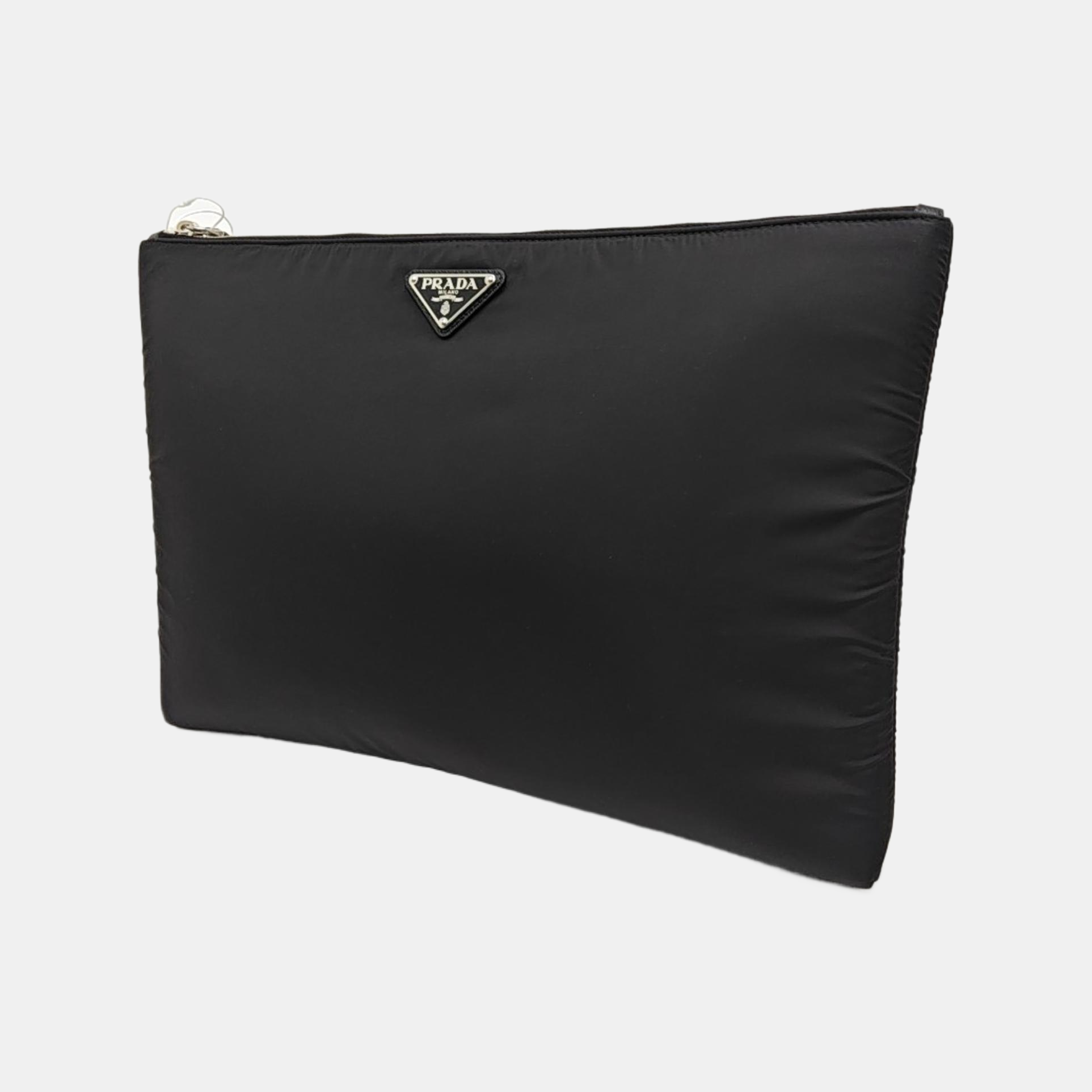 Nylon Clutch Black