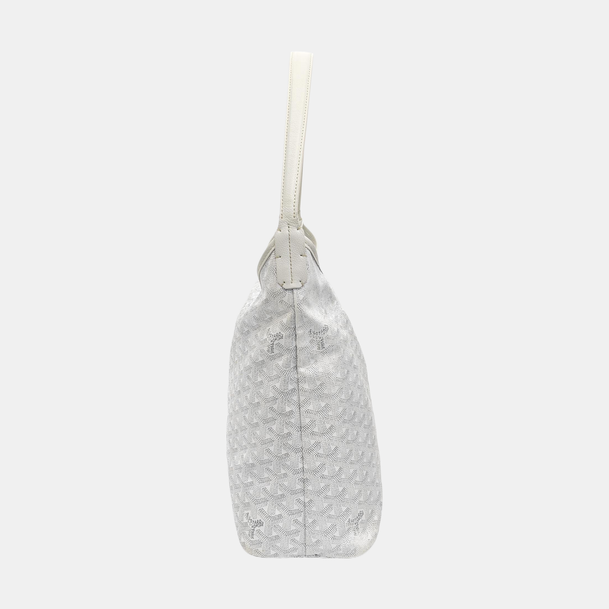Hobo Coated Canvas White