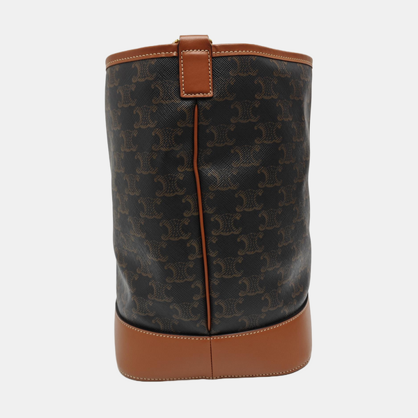 TRIOMPHE CANVAS Medium Coated Canvas Brown