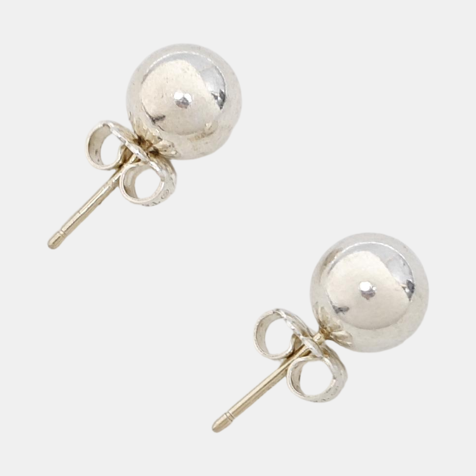 Tiffany Hardwear 925 Sterling Silver Stud Earrings