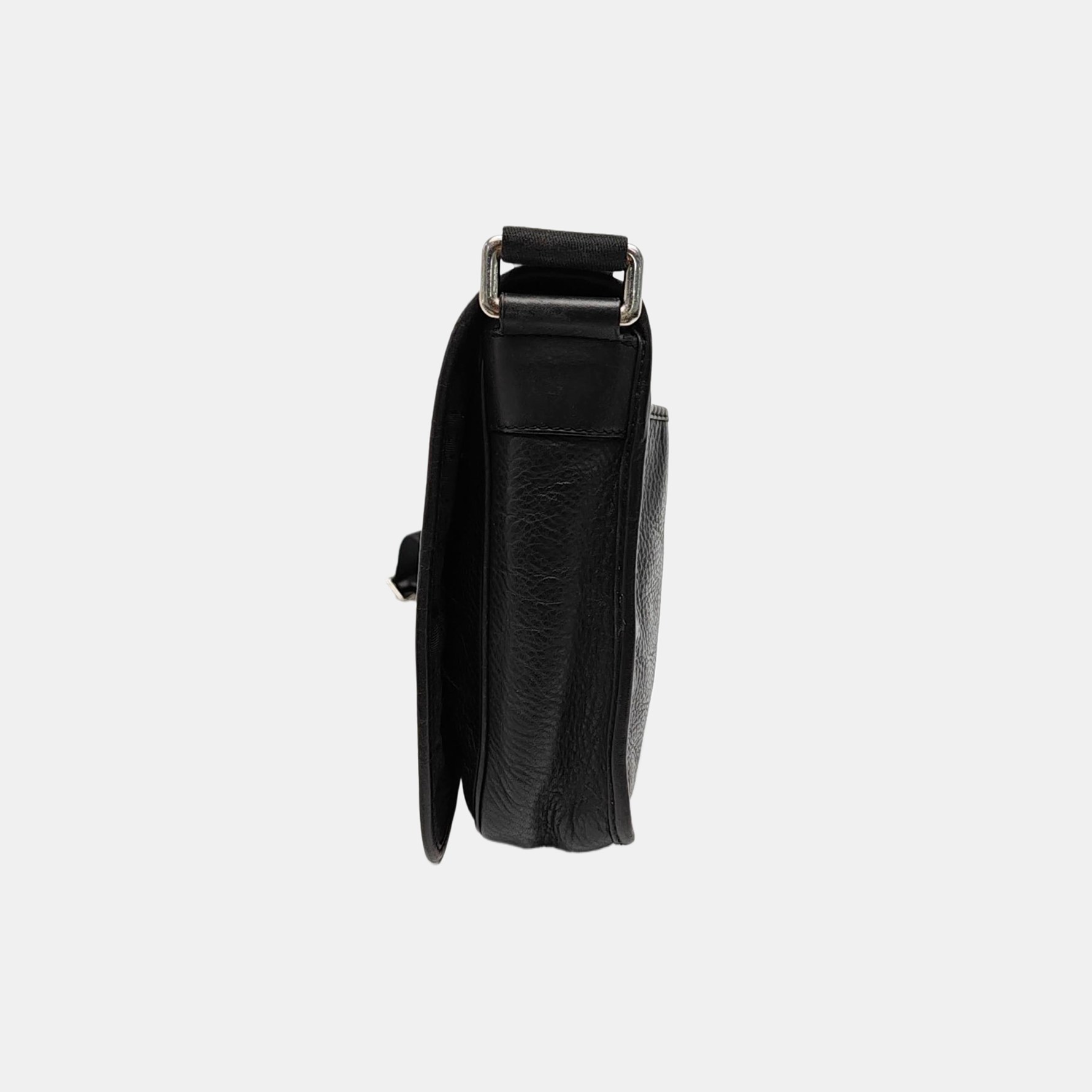 Calfskin Shoulder Bag Black