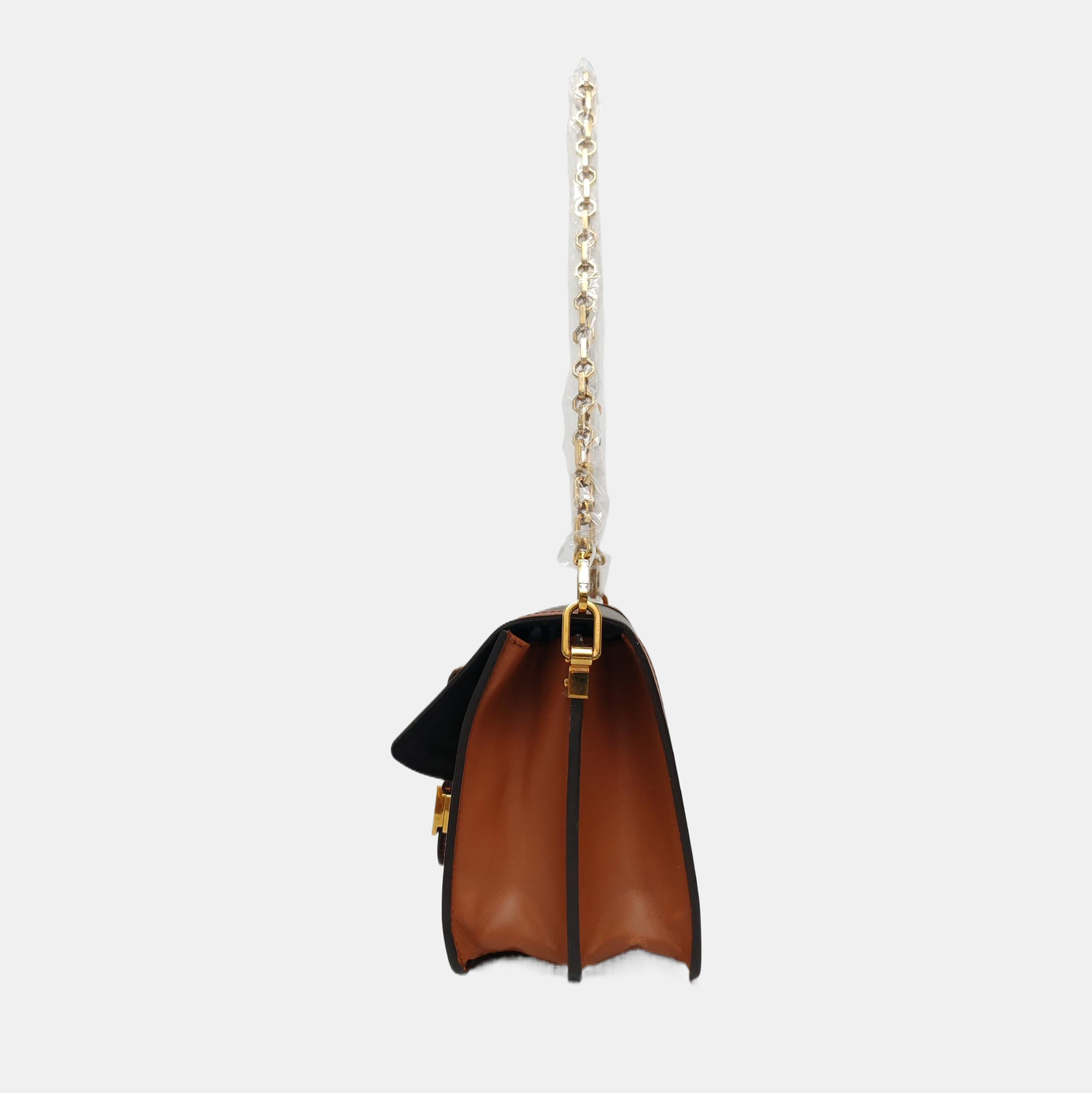 DAUPHINE MM Monogram Coated Canvas Brown