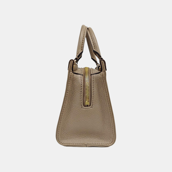 ONTHEGO EAST WEST PM Monogram Calfskin Gray