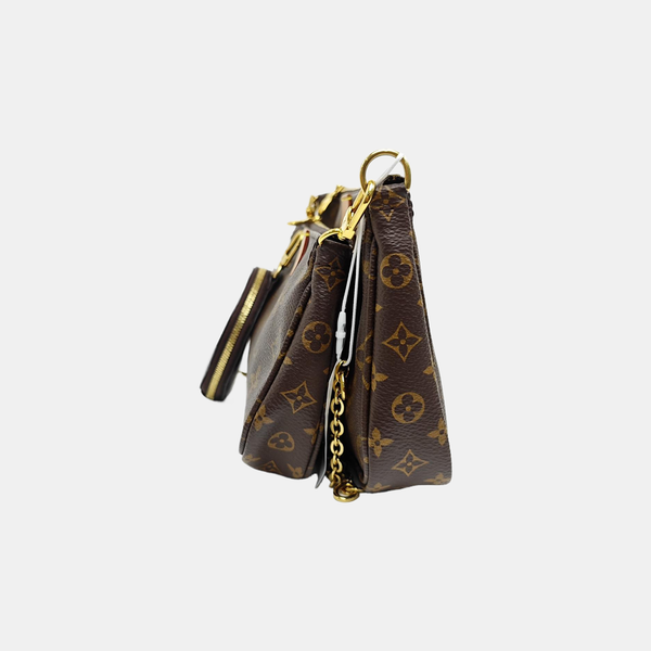 MULTI Monogram Coated Canvas Brown