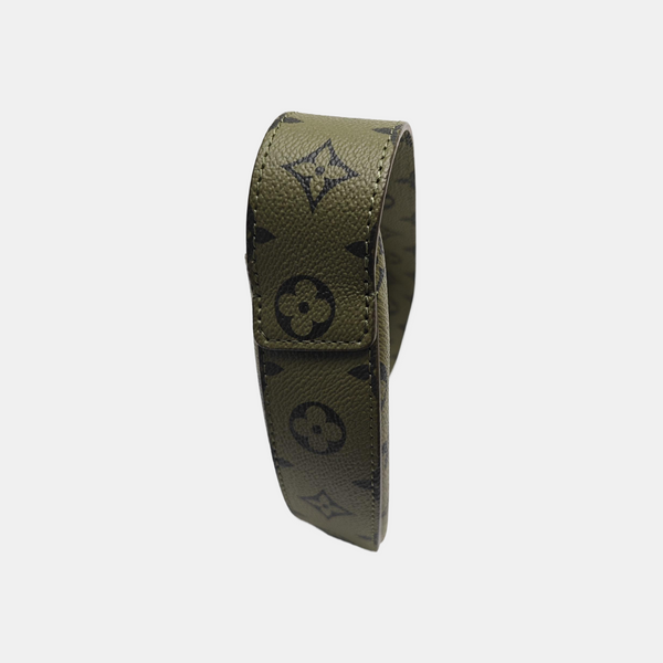 Monogram Coated Canvas Shoulder Bag Green