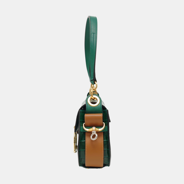Tess Small Calfskin Green