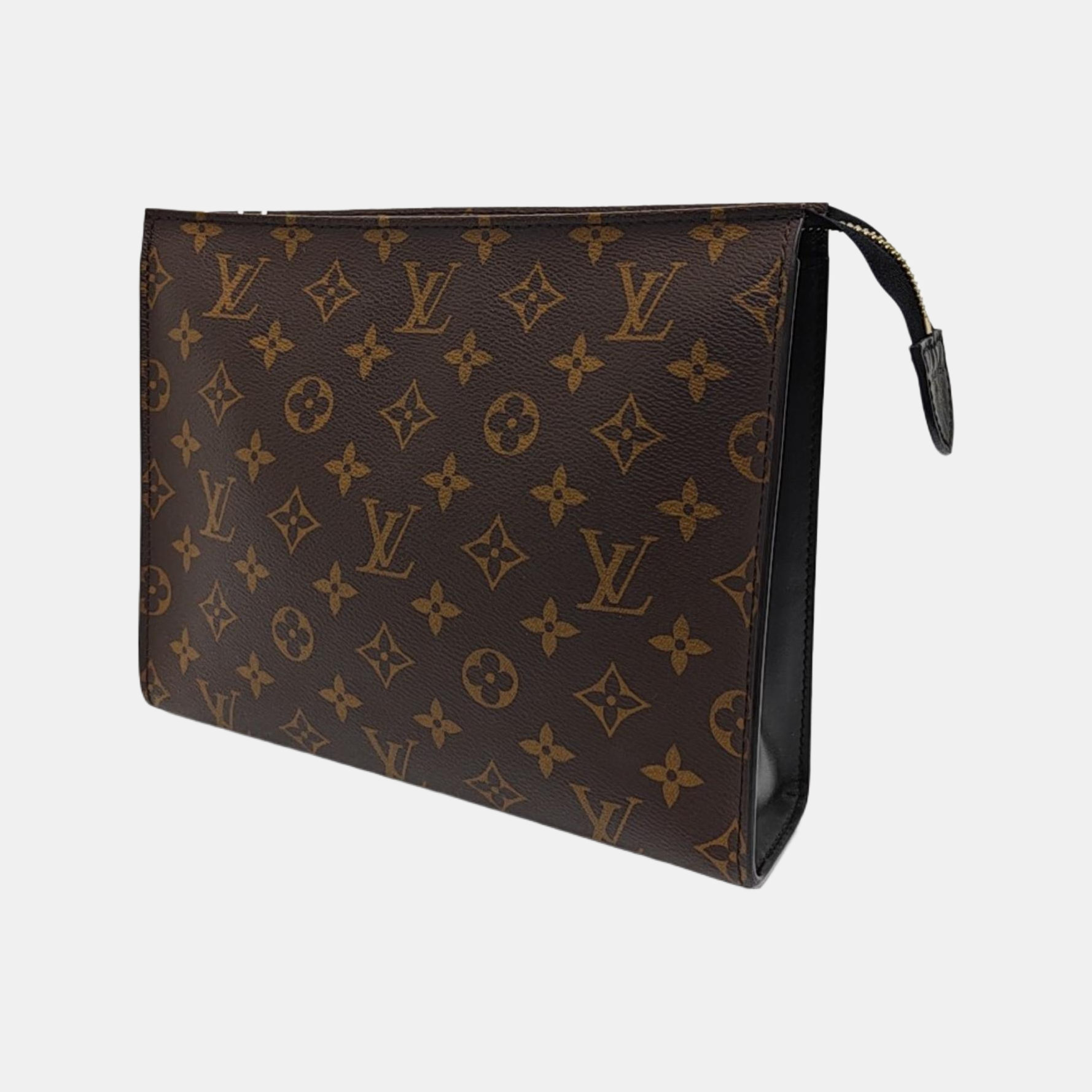 TOILET POCKET 26 Monogram Coated Canvas Brown