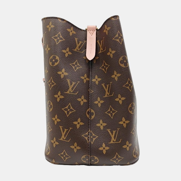 NÉONOÉ MM Monogram Coated Canvas Brown