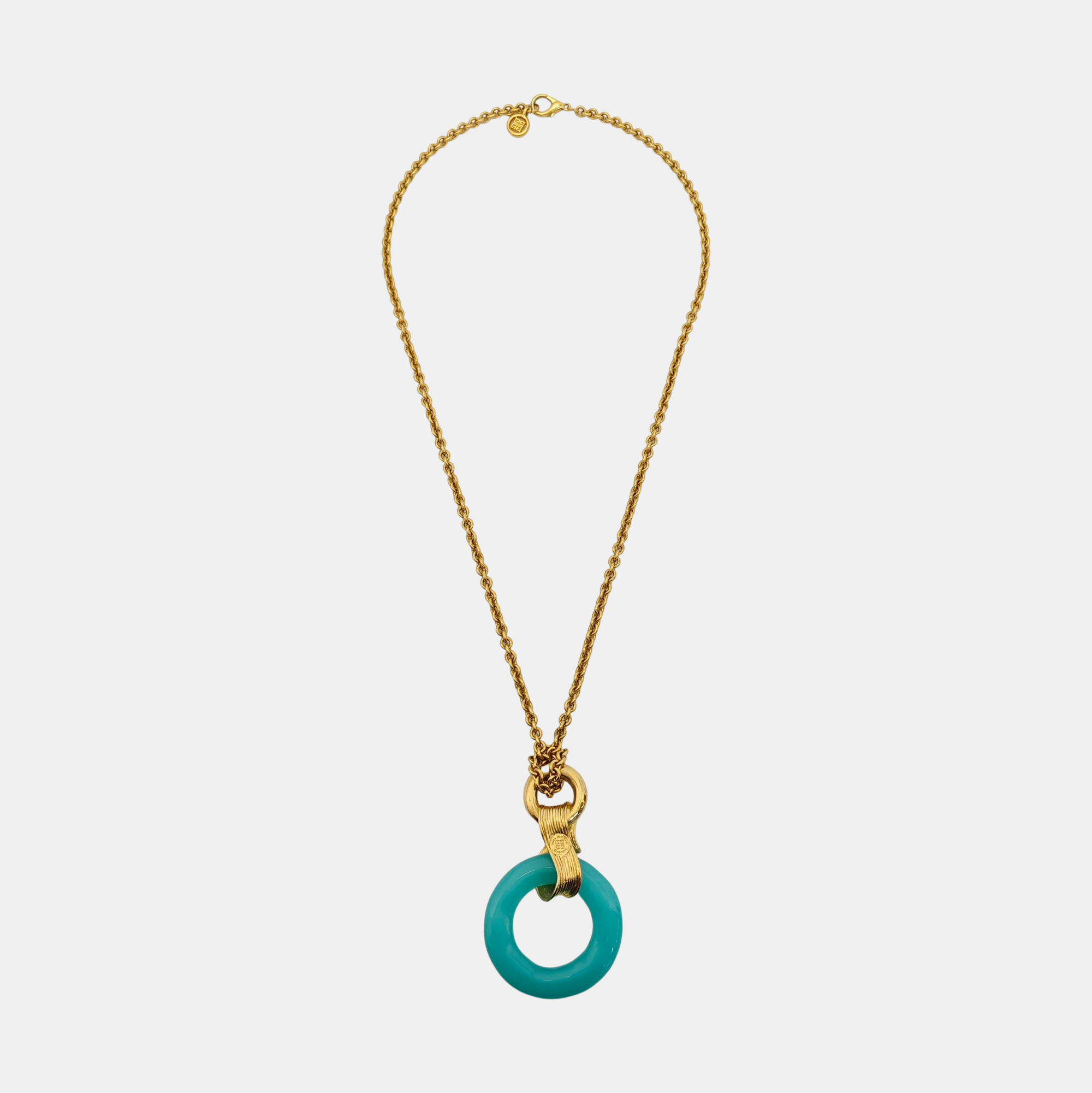 G Chain Metal Gold Necklace