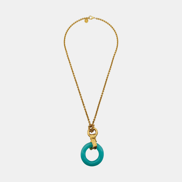 G Chain Metal Gold Necklace