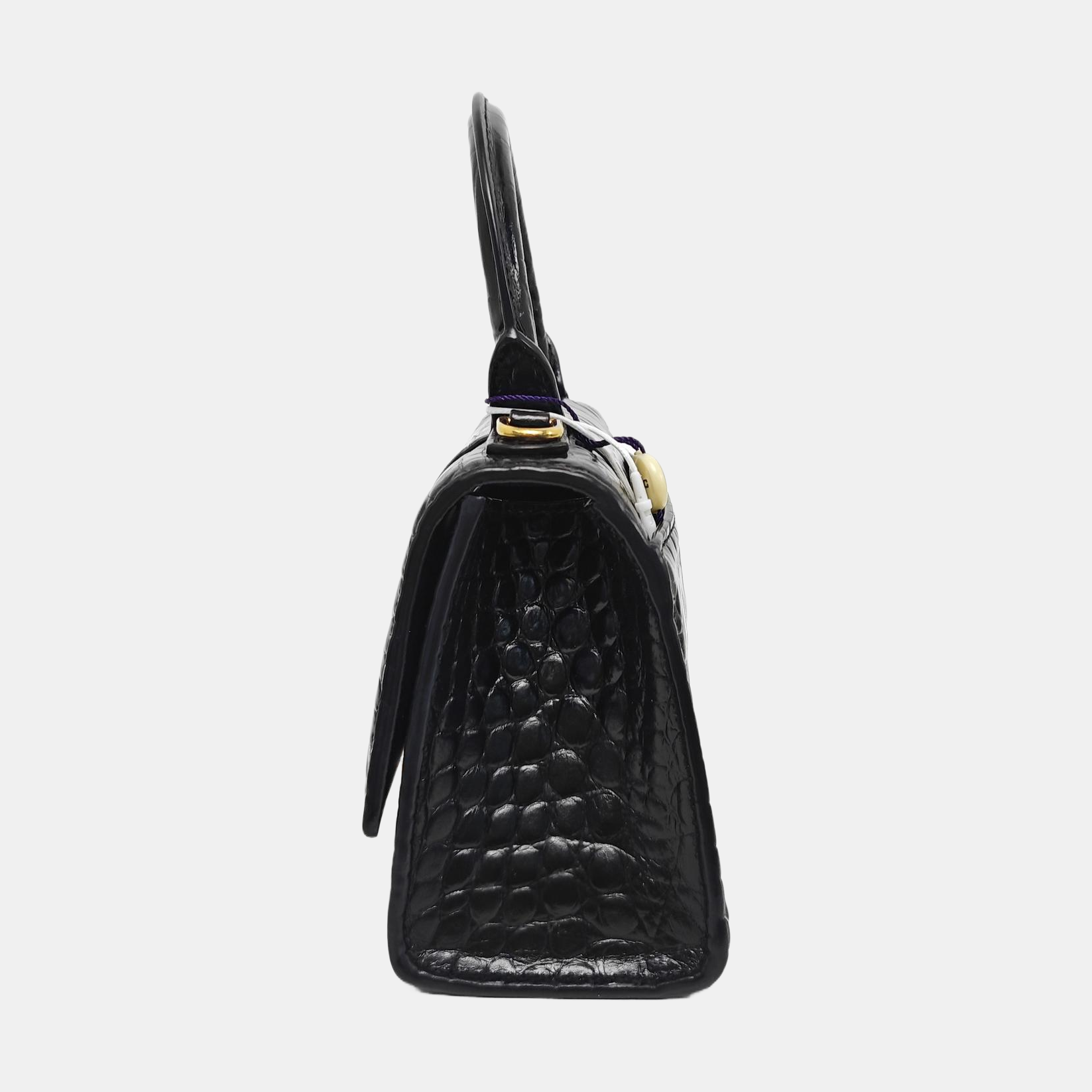 Hourglass XS Calfskin Black
