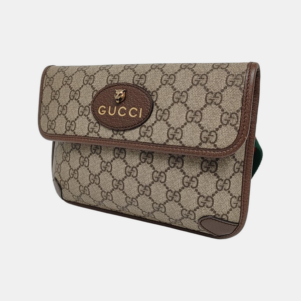 Neo Vintage Monogram Coated Canvas Beige