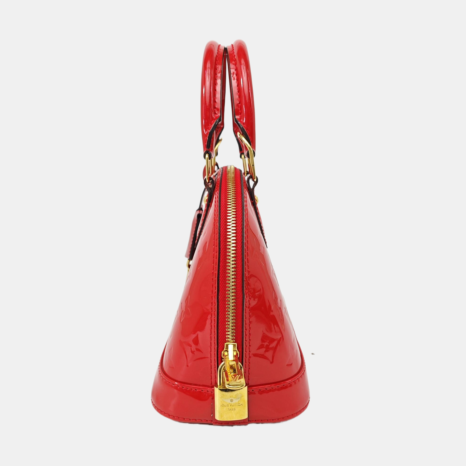 ALMA BB Patent Leather Red