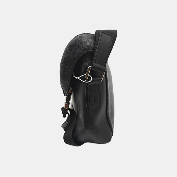 VOYAGER PM Monogram Coated Canvas Black