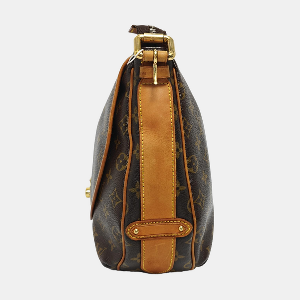 TULUM GM Monogram Coated Canvas Brown