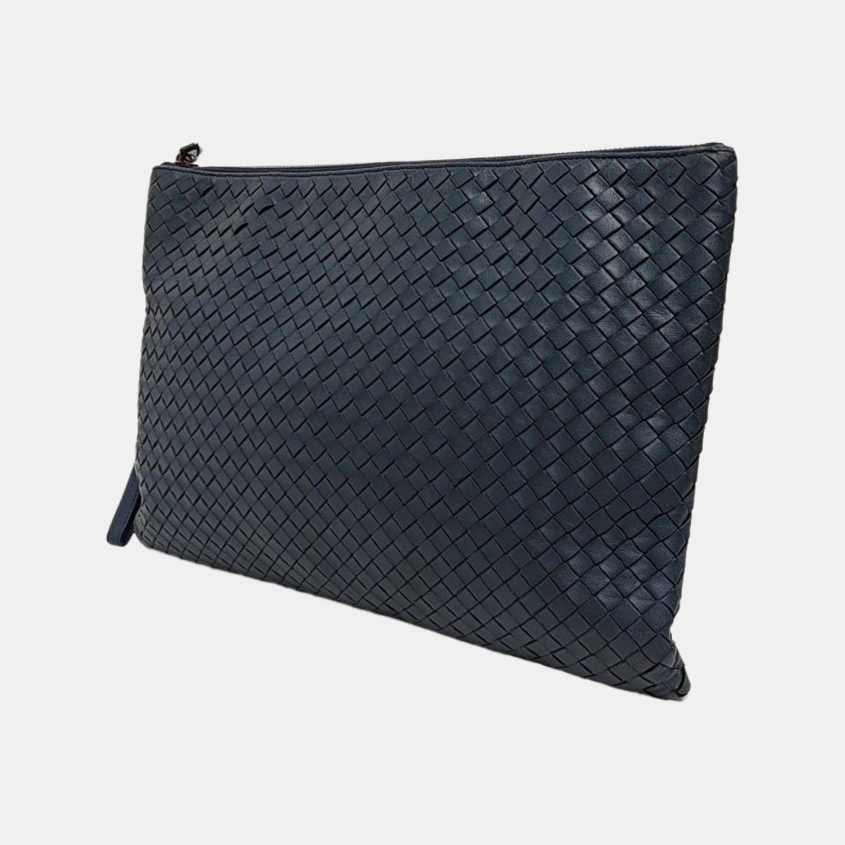 Lambskin Clutch Blue