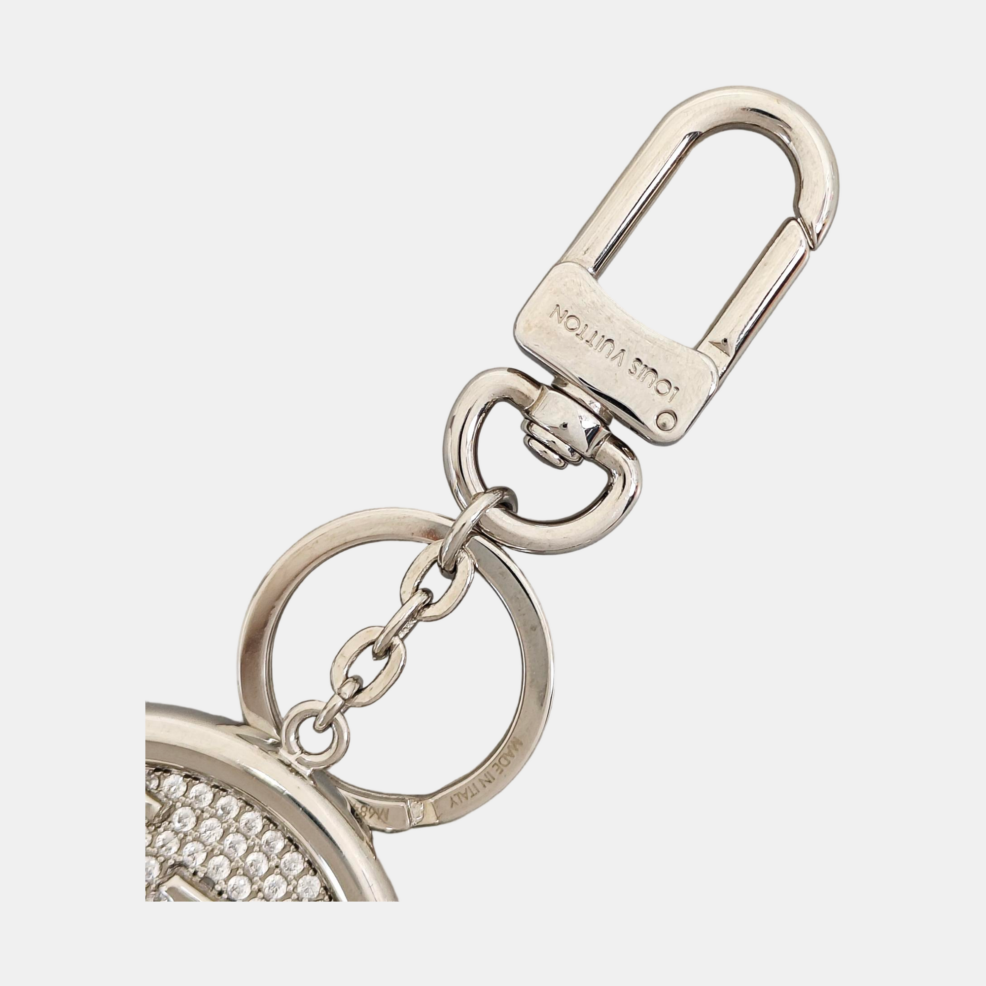 Metal Bag Charm Silver