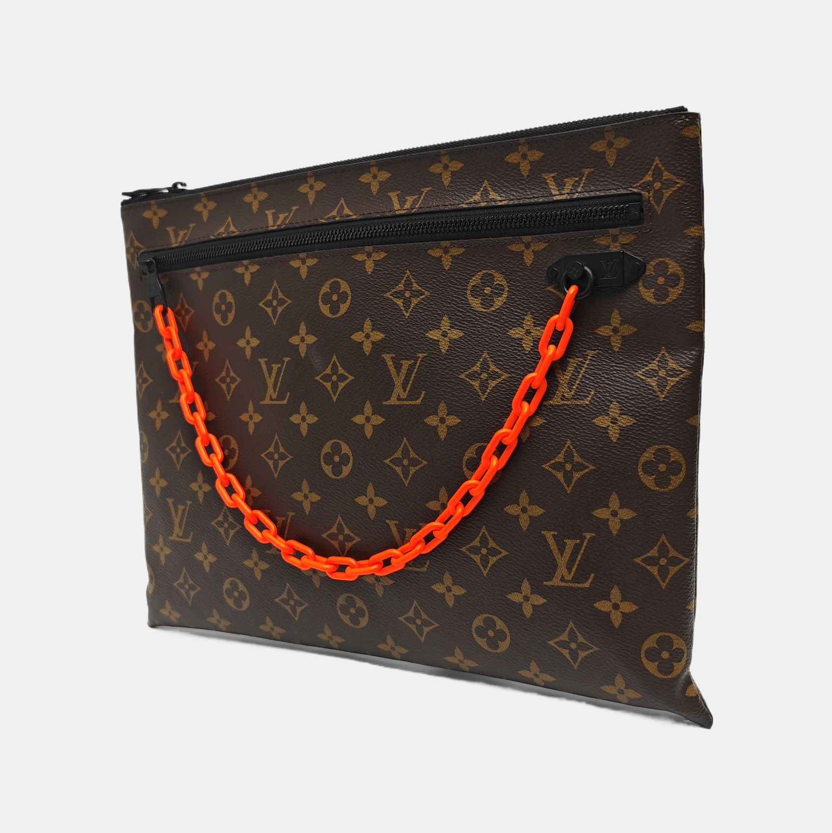 A4 Monogram Coated Canvas Brown