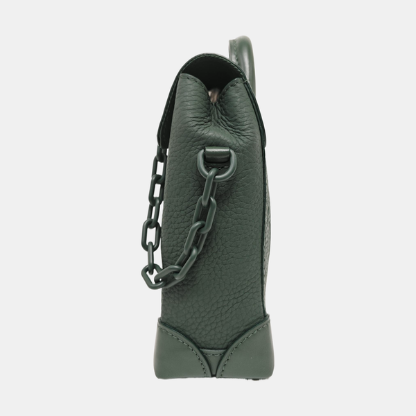 STEAMER Super Mini Monogram Calfskin Green