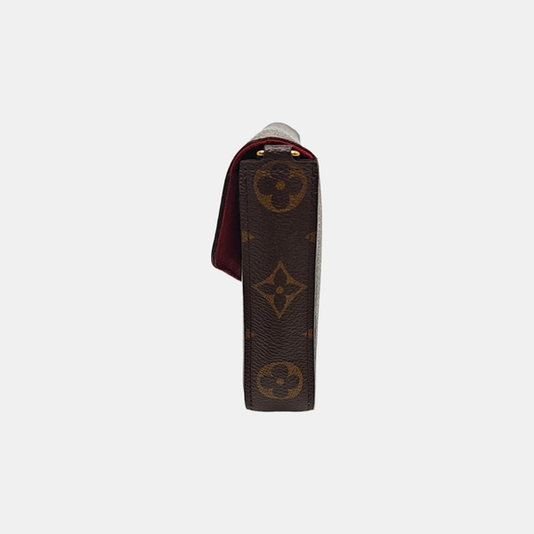 FÉLICIE Monogram Coated Canvas Brown