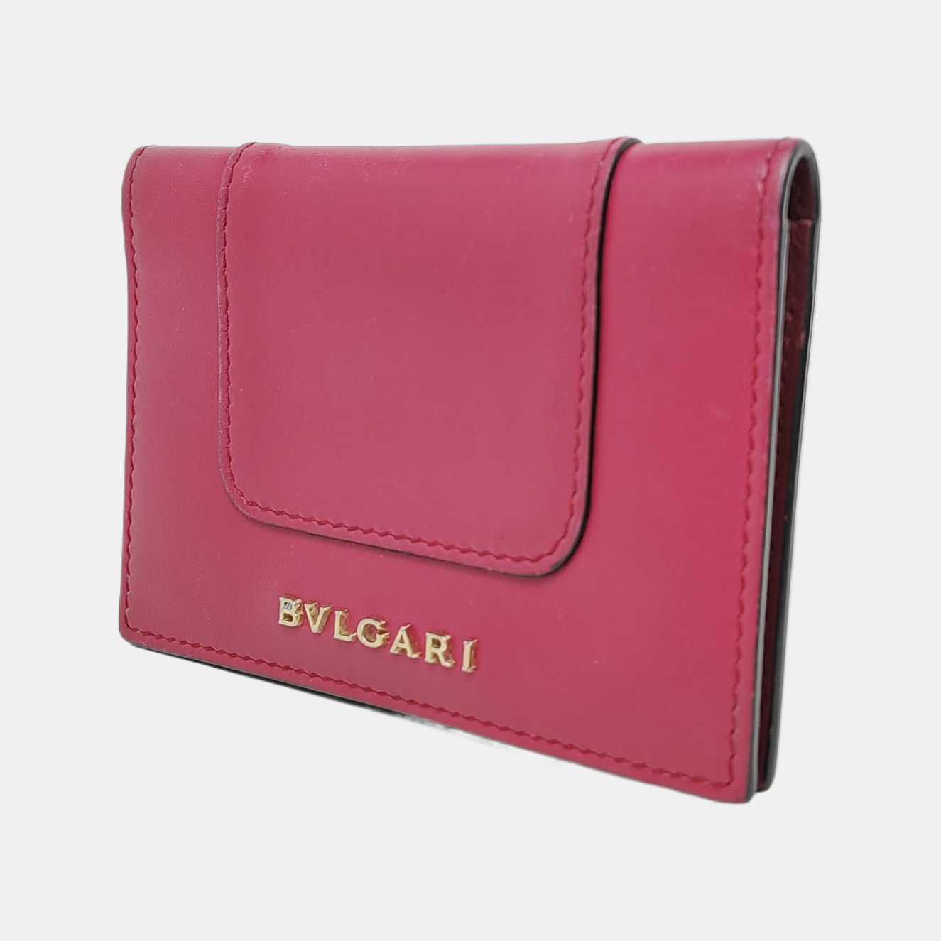 SERPENTI FOREVER Calfskin Red Wallet