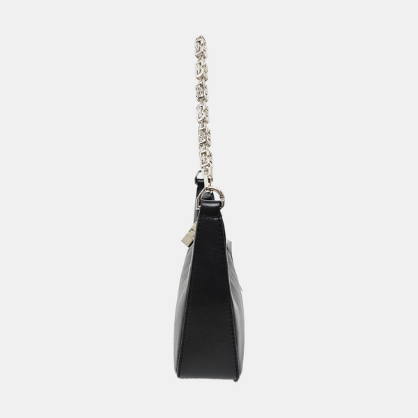 Calfskin Shoulder Bag Black