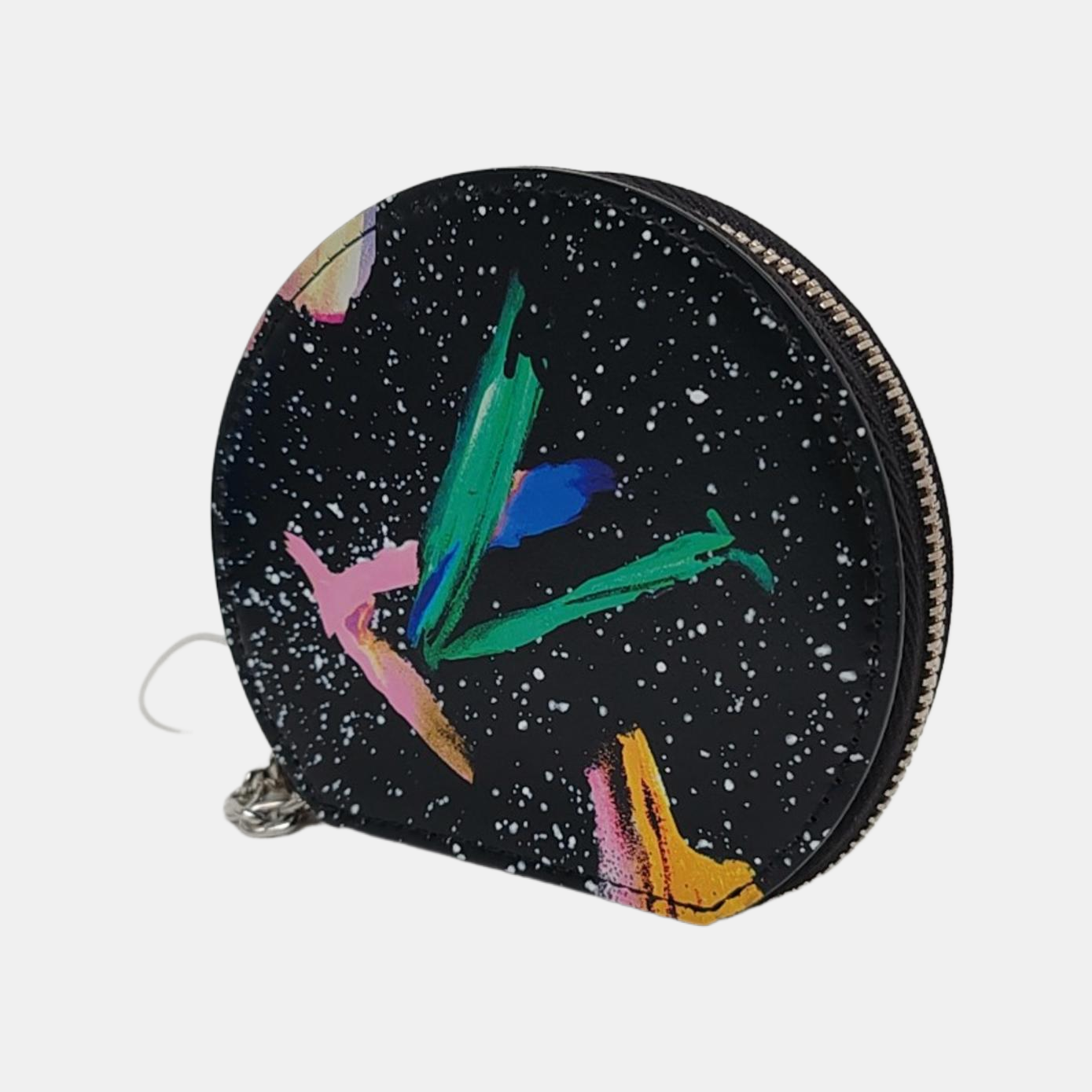 MICRO Calfskin Black Key Pouch
