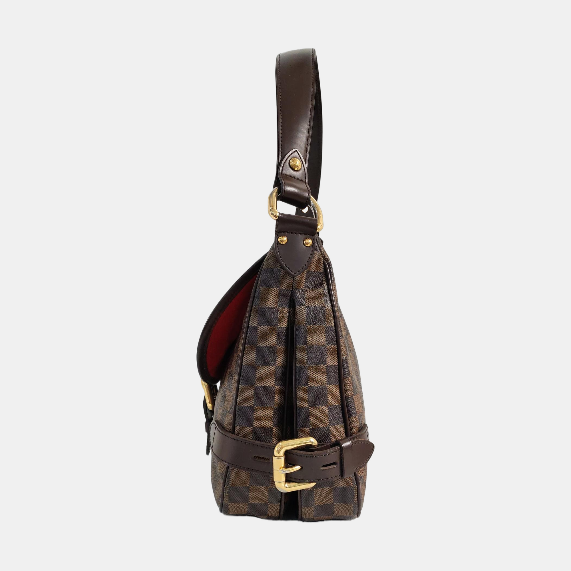 HIGHBURY Damier Ebene Coated Canvas Brown