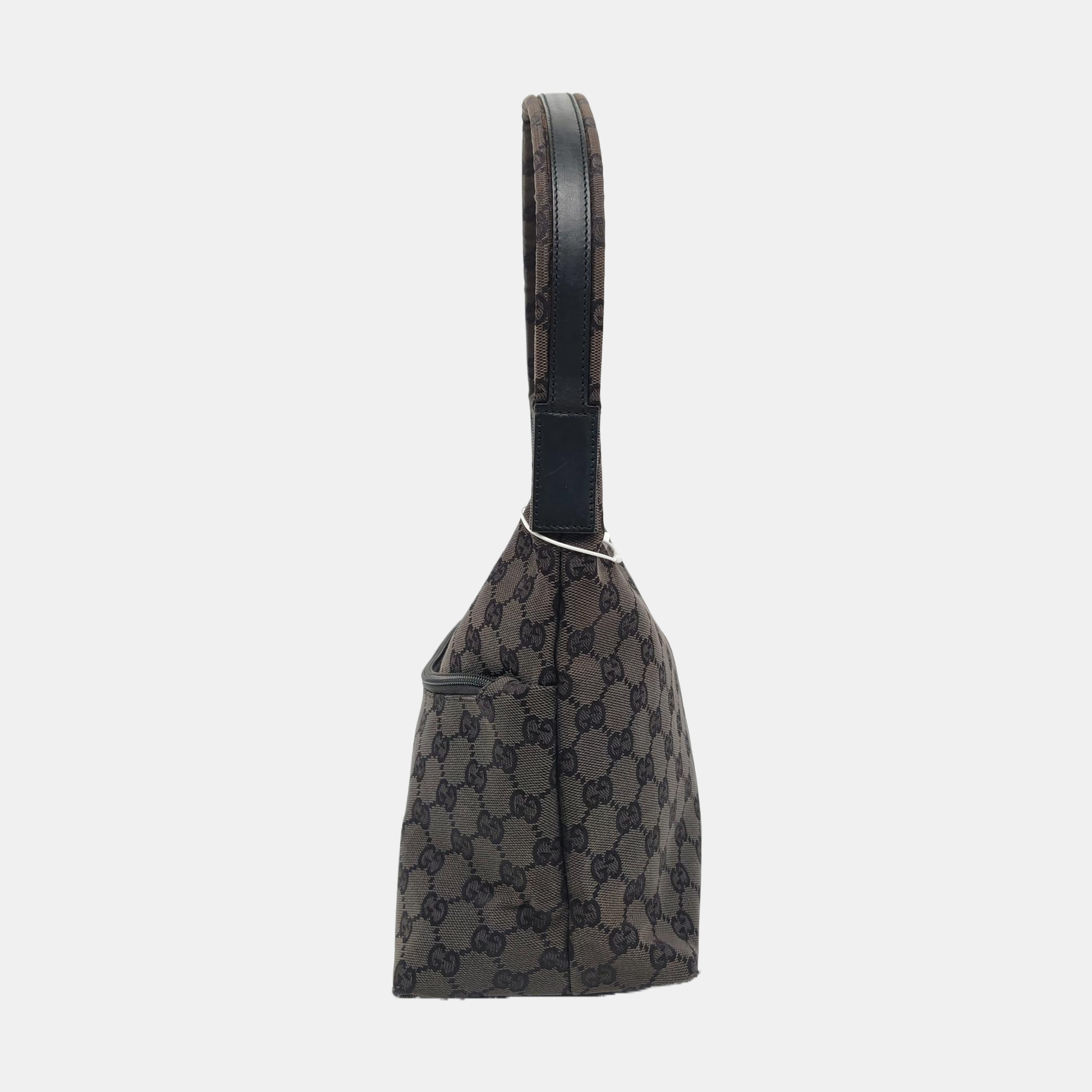 Monogram Canvas Top Handle Bag Black
