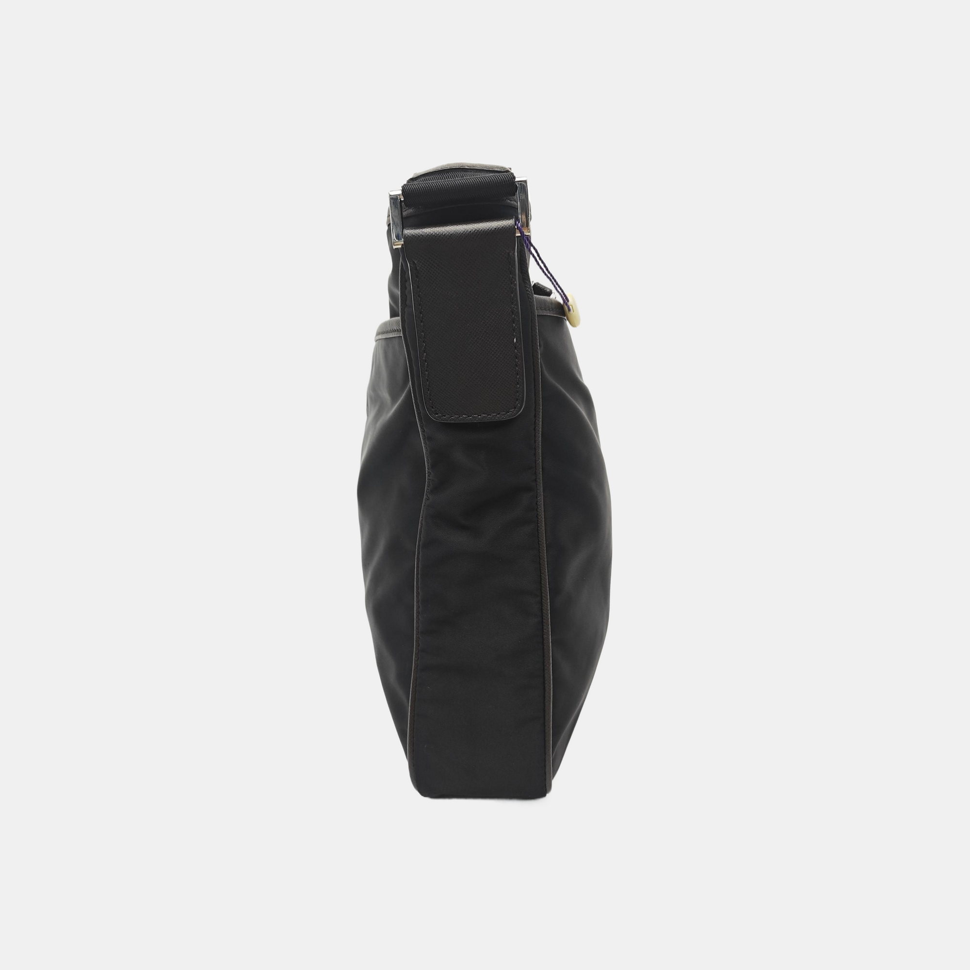 Nylon Tote Bag Black