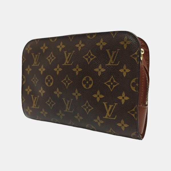 SAC BANDOULIERE Monogram Coated Canvas Brown