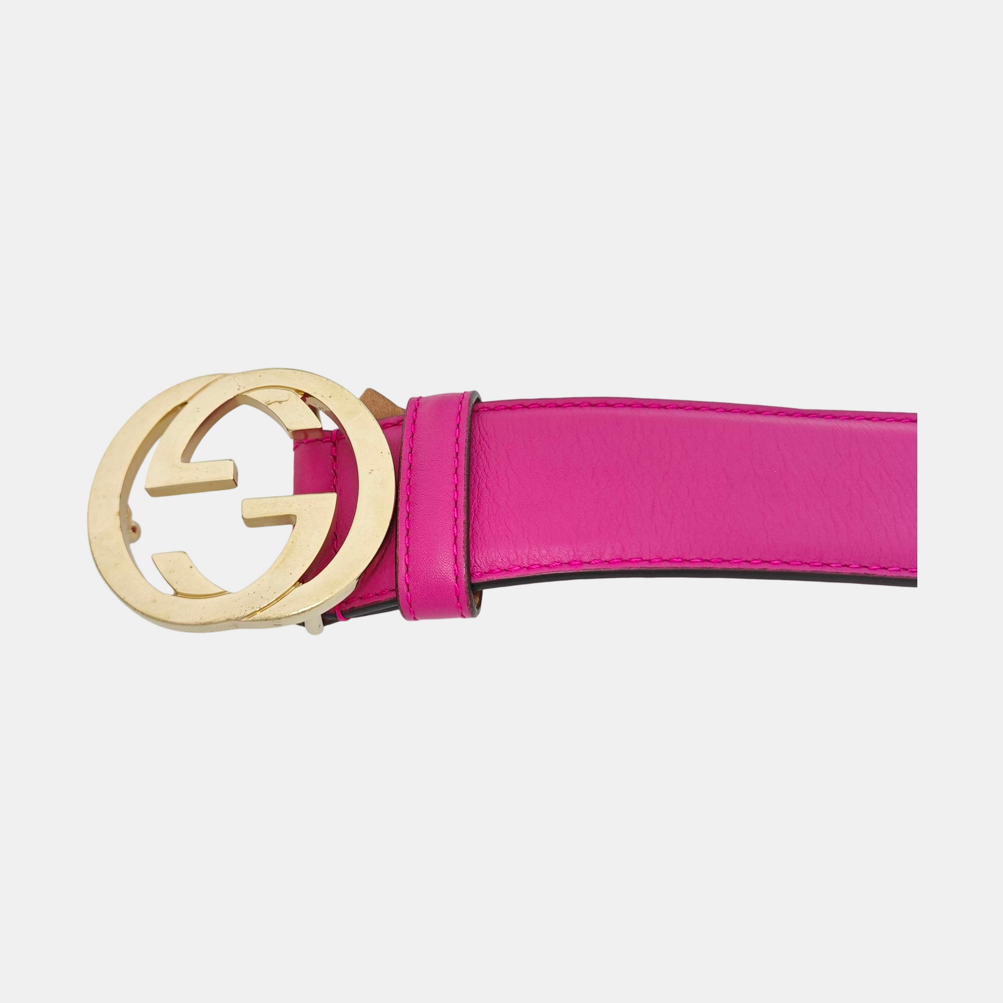 Leather Belt Purple