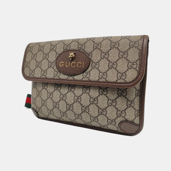 Neo Vintage Monogram Coated Canvas Beige