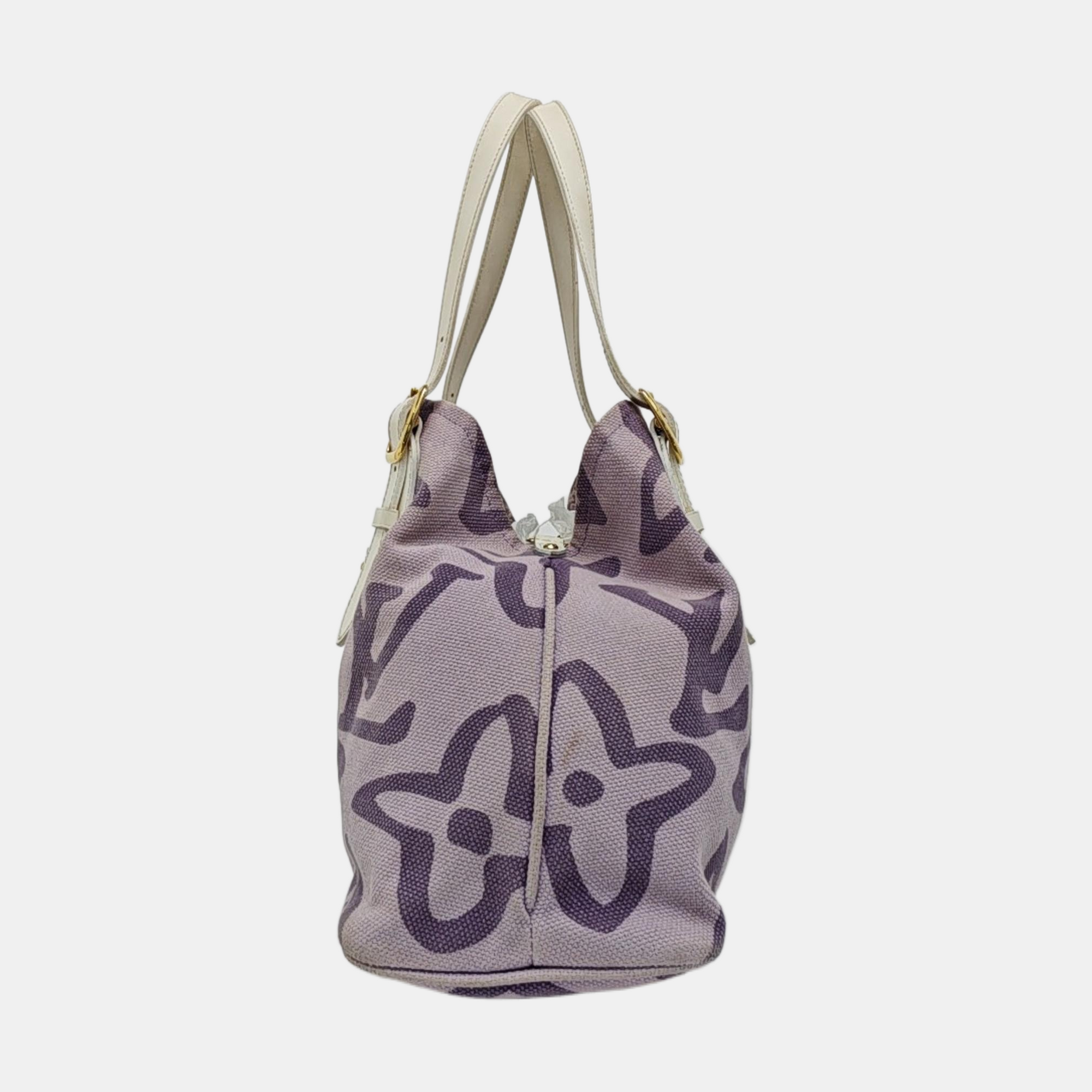 TAHITIENNE CABAS MM Monogram Canvas Purple