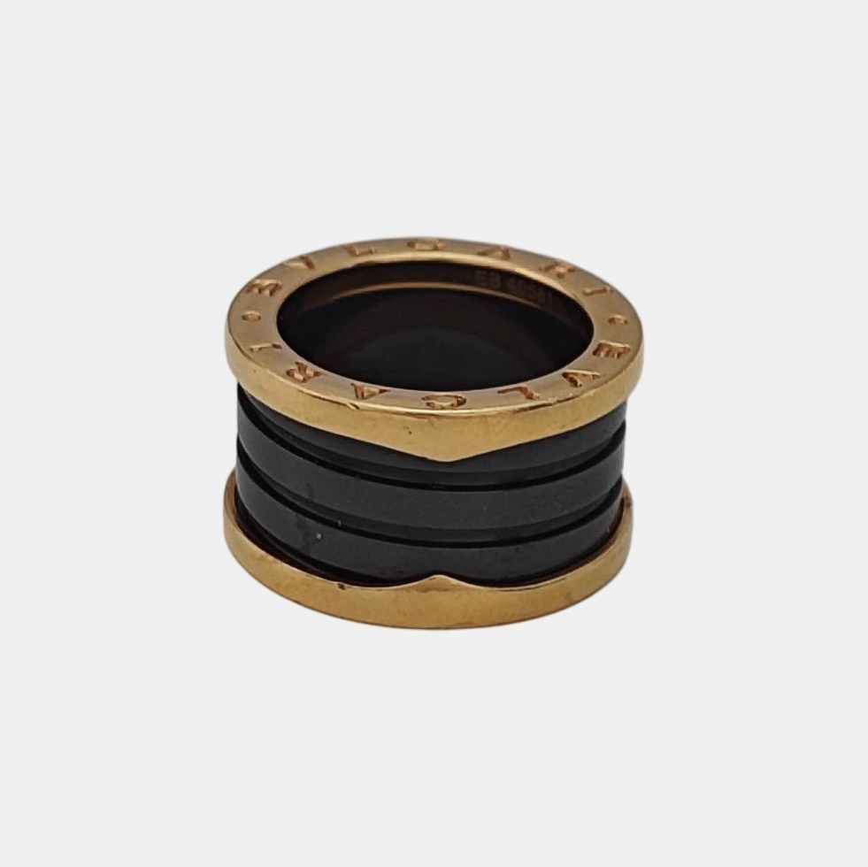 B.ZERO1 18k Rose Gold Ring EU 49