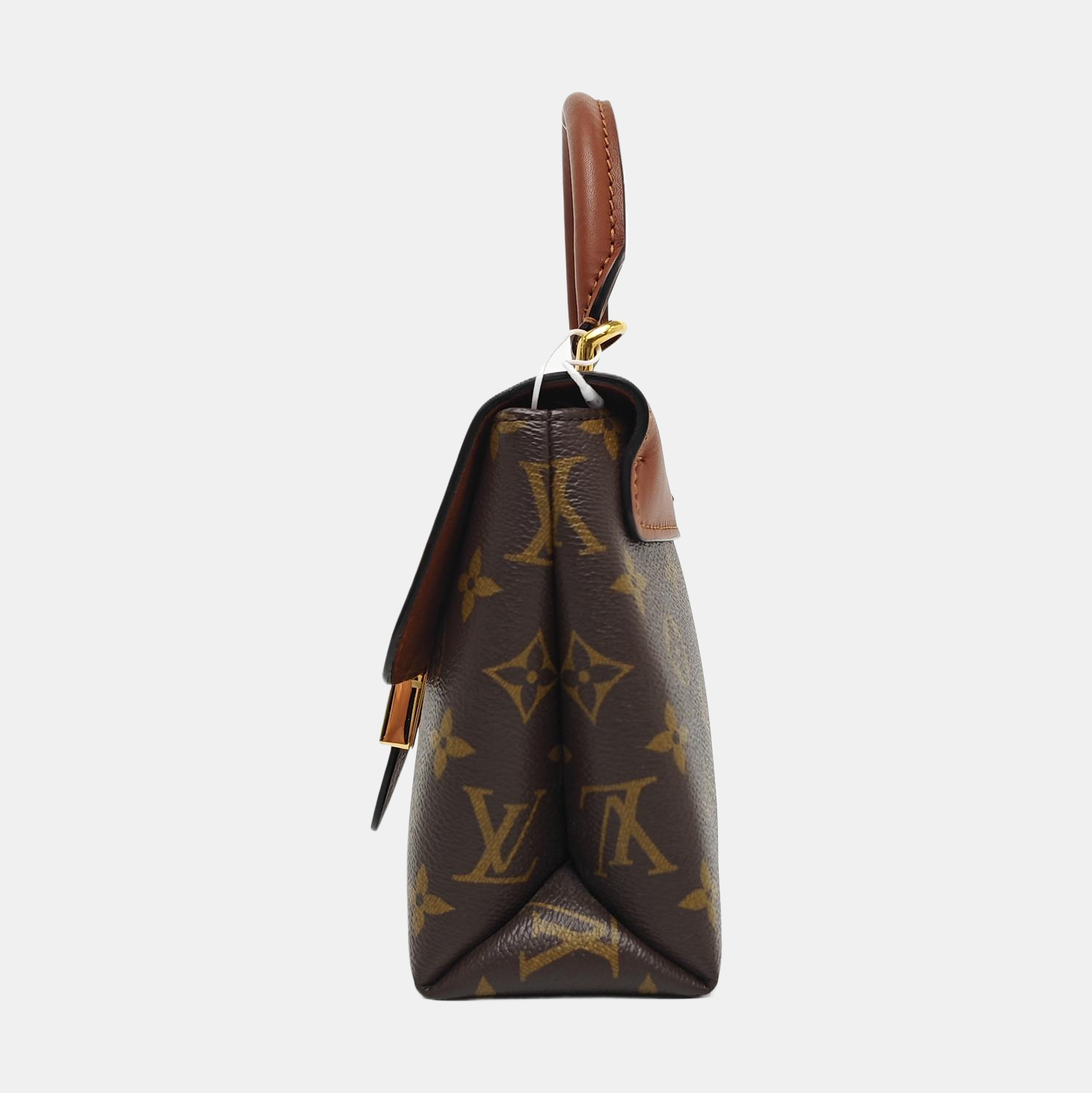 LOCKY BB Monogram Coated Canvas Brown