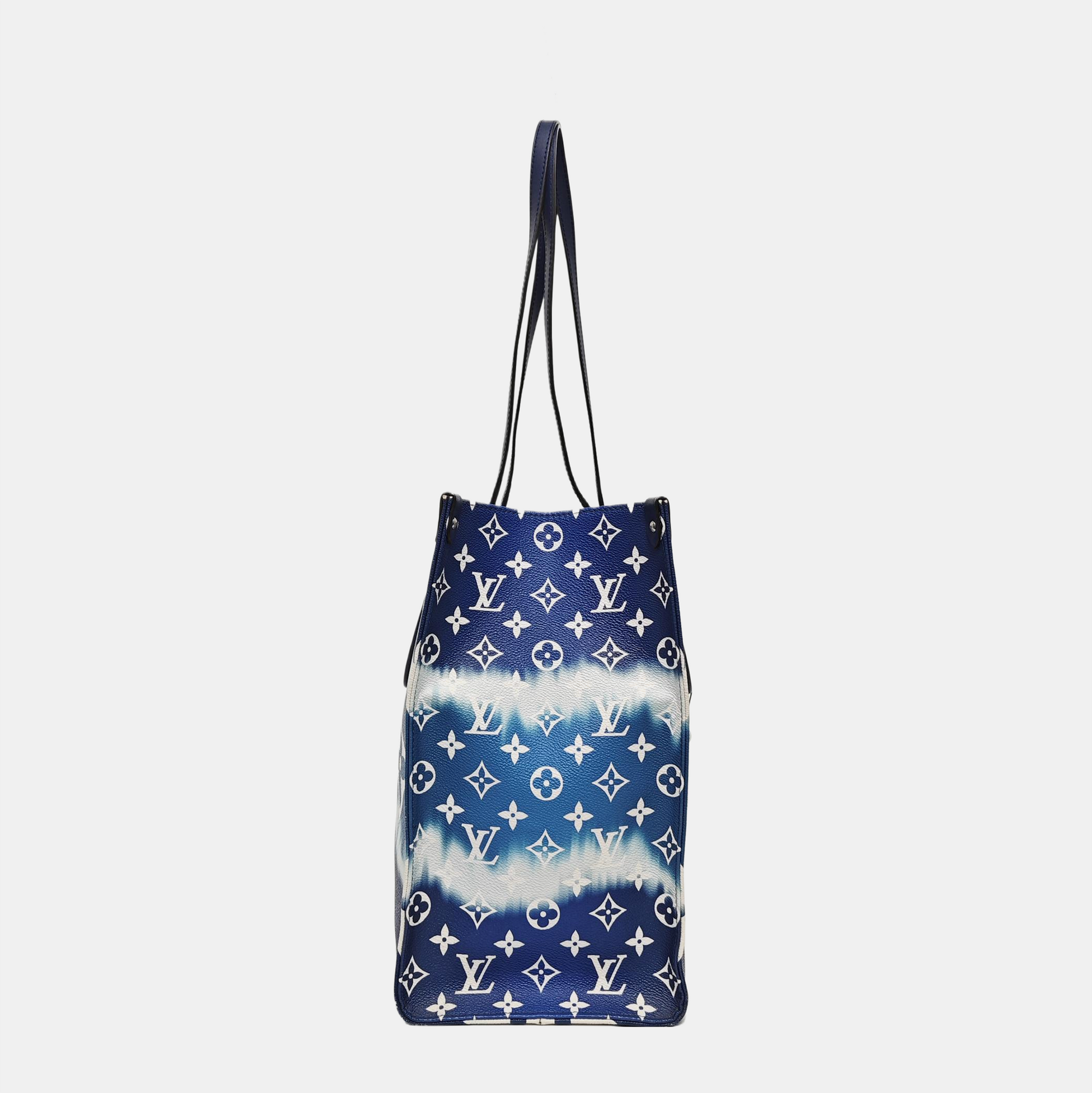 ONTHEGO GM Coated Canvas Blue
