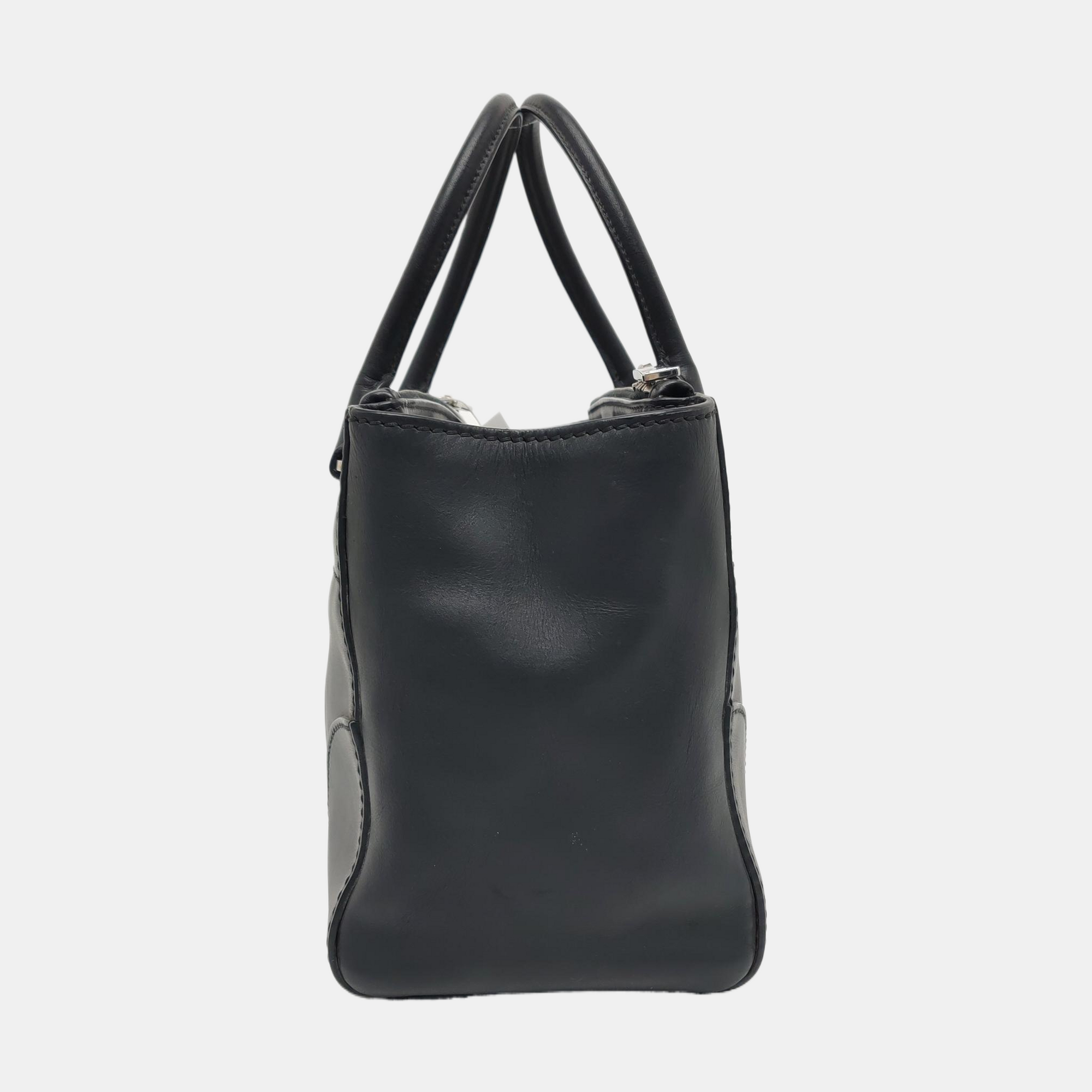 Calfskin Tote Bag Black
