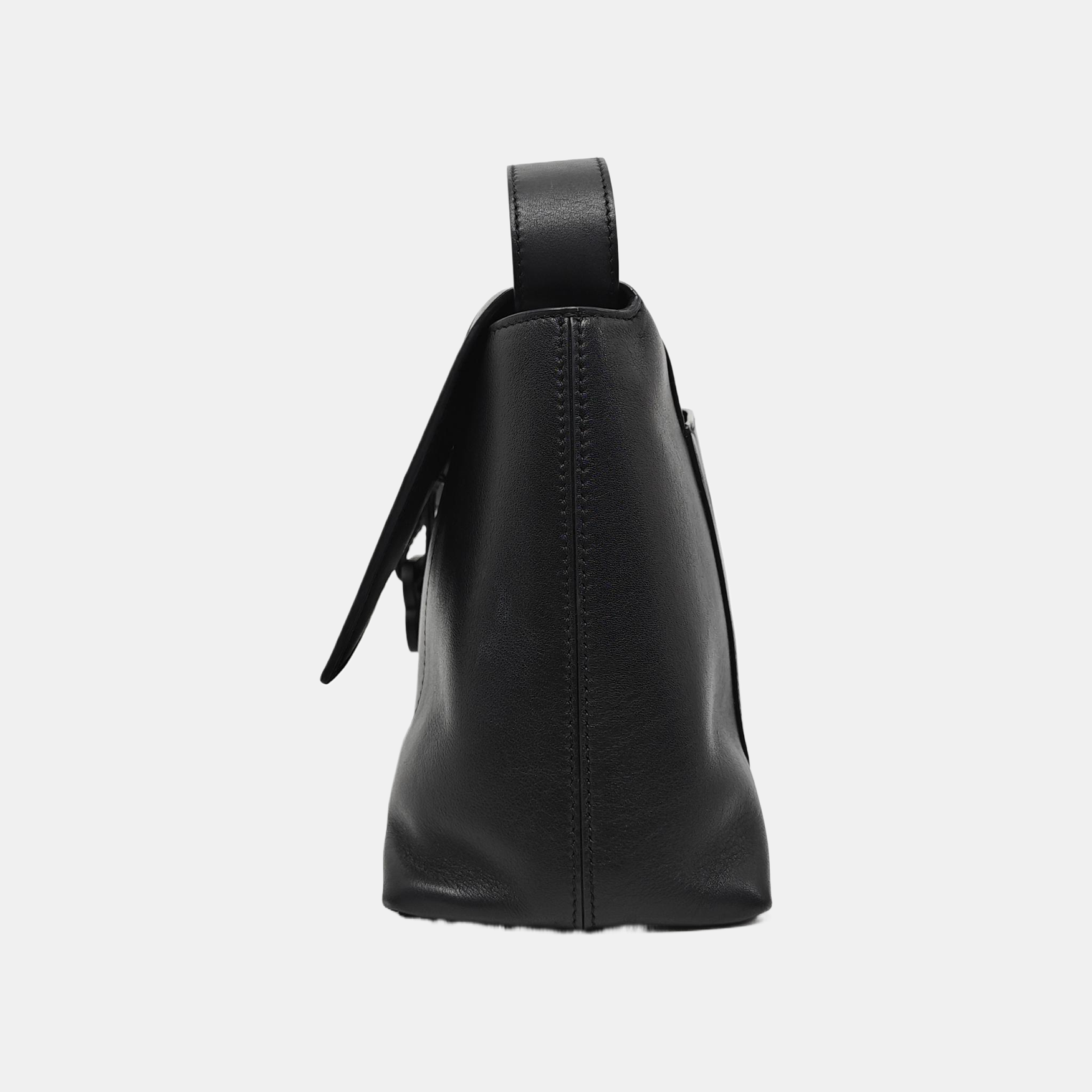 Downtown Small Quilted Calfskin Black