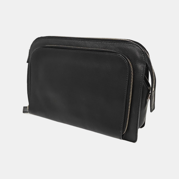 Calfskin Clutch Black