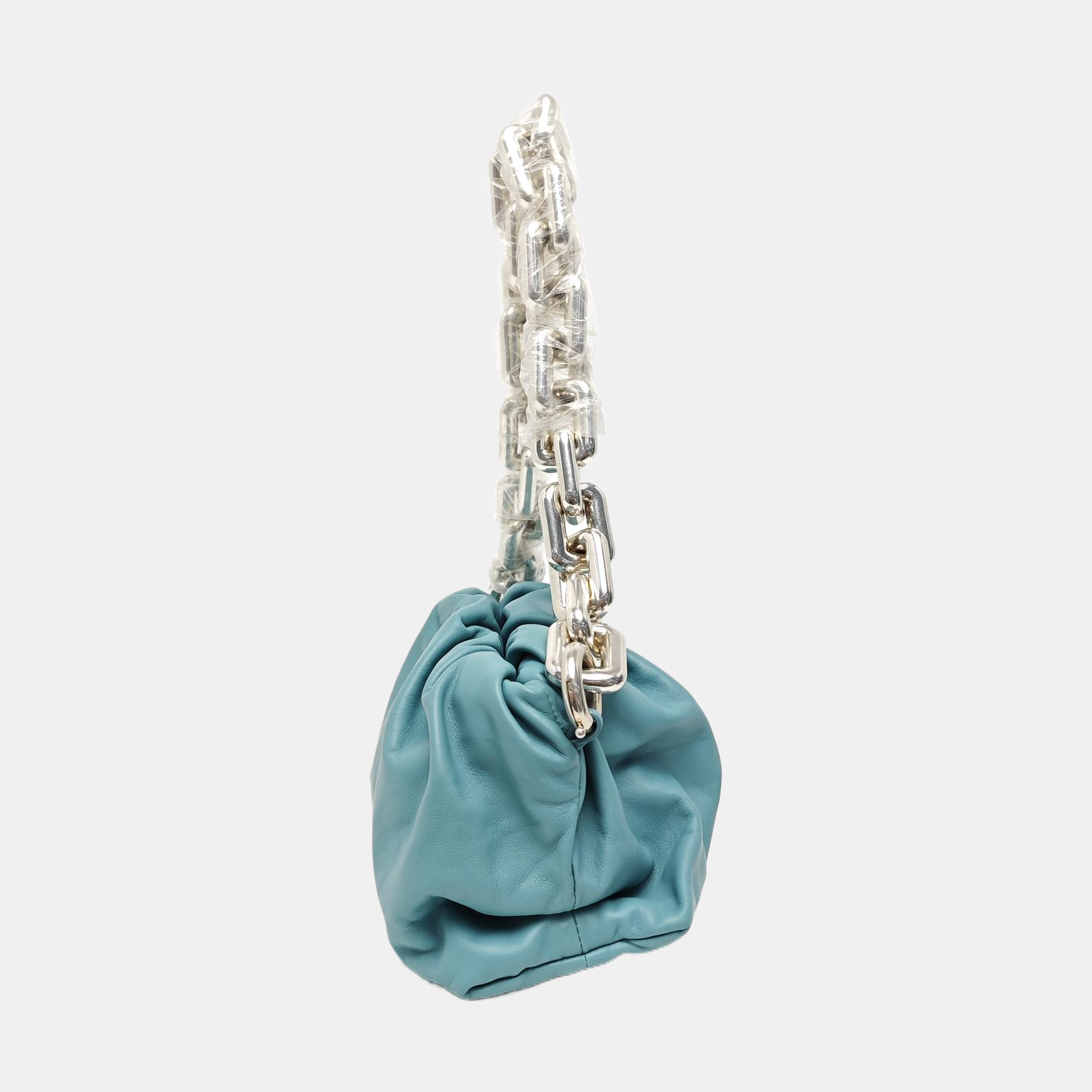 The Pouch Mini Calfskin Blue