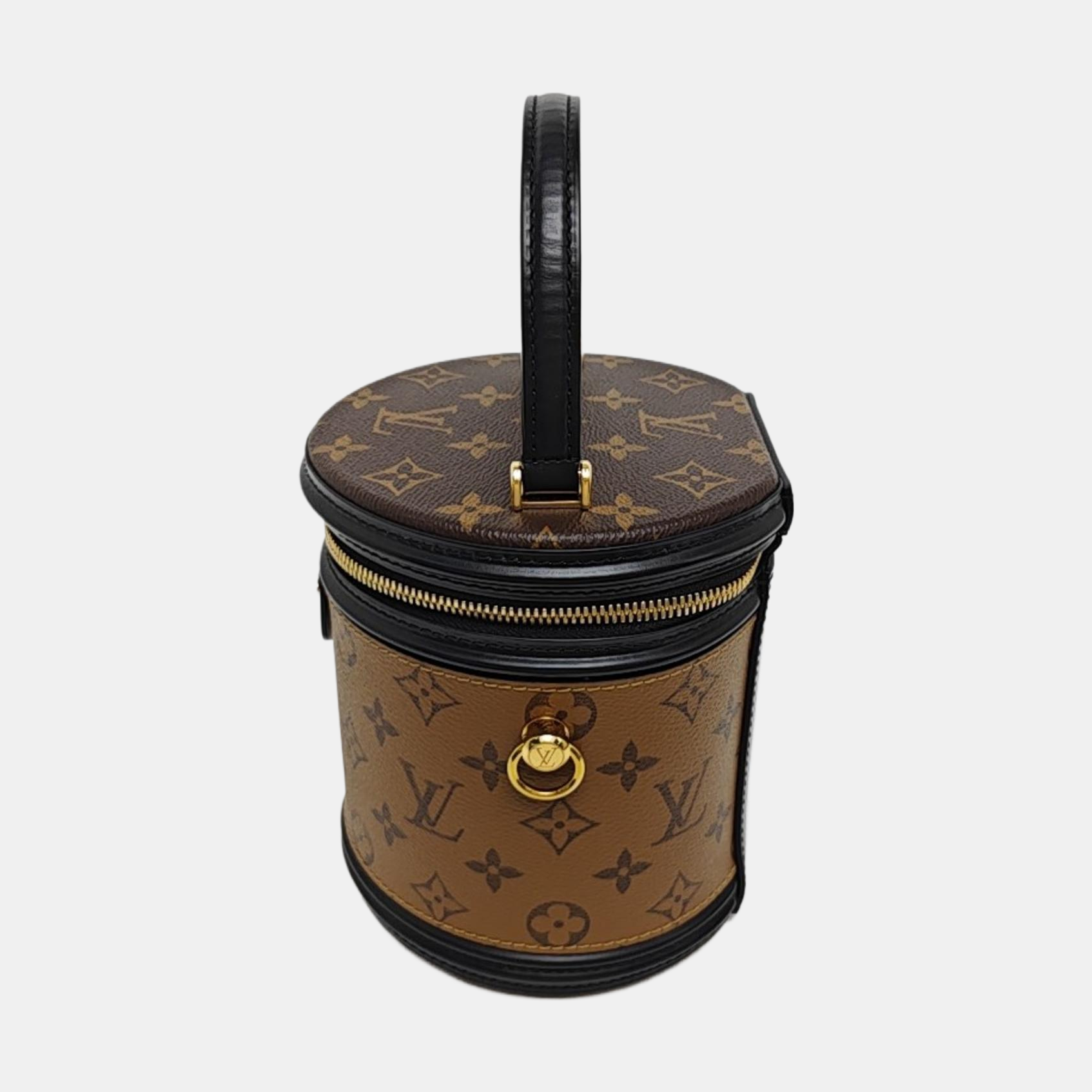 CANNES PM Monogram Coated Canvas Brown