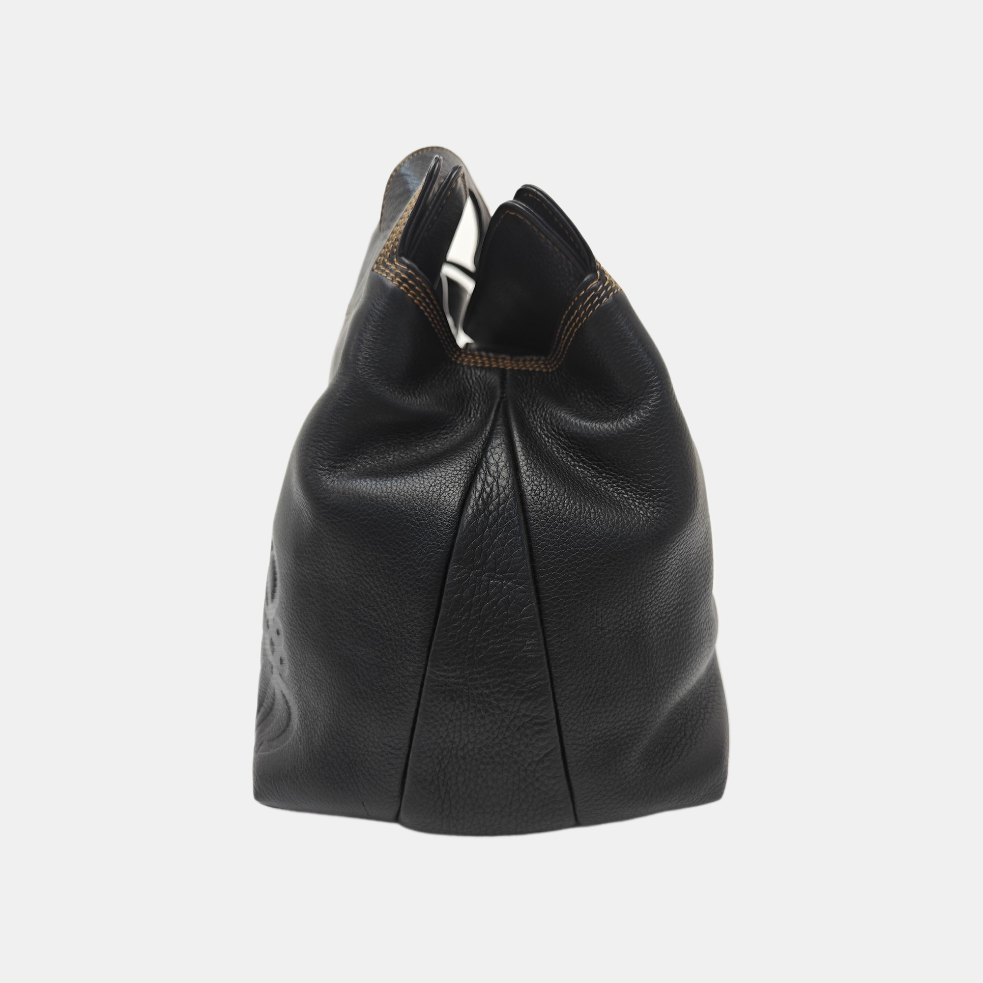 Calfskin Tote Bag Black
